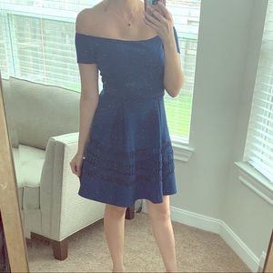Navy Sleeveless Dress